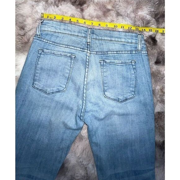 Revolve Pistola Women’s Ultra flare Leg  Distressed Pants- Fray /RawHem, Size 28 - Picture 7 of 14